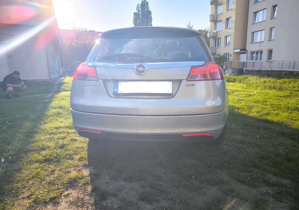 Opel Insignia cena 16500 przebieg: 112000, rok produkcji 2011 z Warszawa małe 79